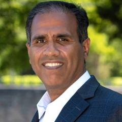 headshot for Sam Raghavachari